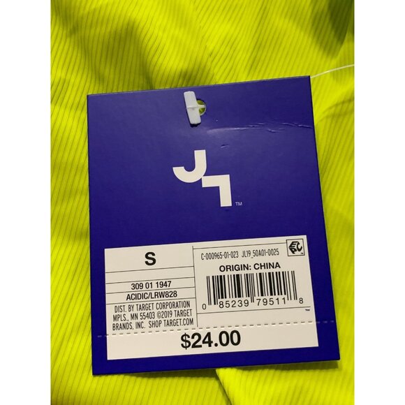 Small - Womens Double Layer Run Shorts 2.5" - JoyLab - Acidic Yellow - Picture 3 of 6